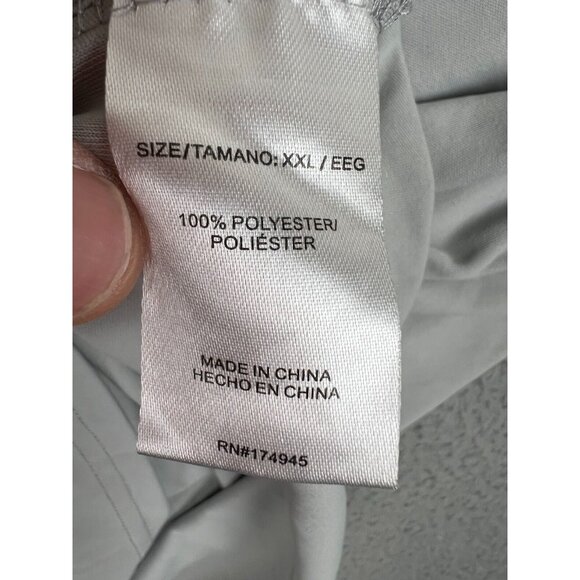 Reel Life Shirt Mens XXL 2XL Gray Sun Ray Defender Series Long Sleeve Fishing - Picture 6 of 8